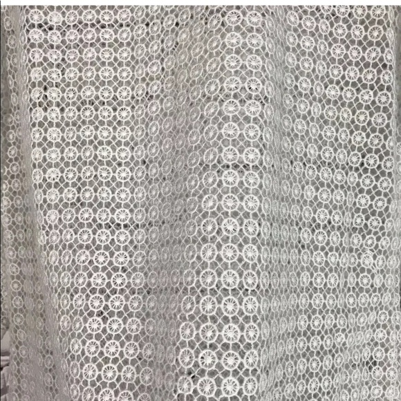 Chelsea28 Womens White Pullover Sheer Top Size XS - Picture 4 of 8